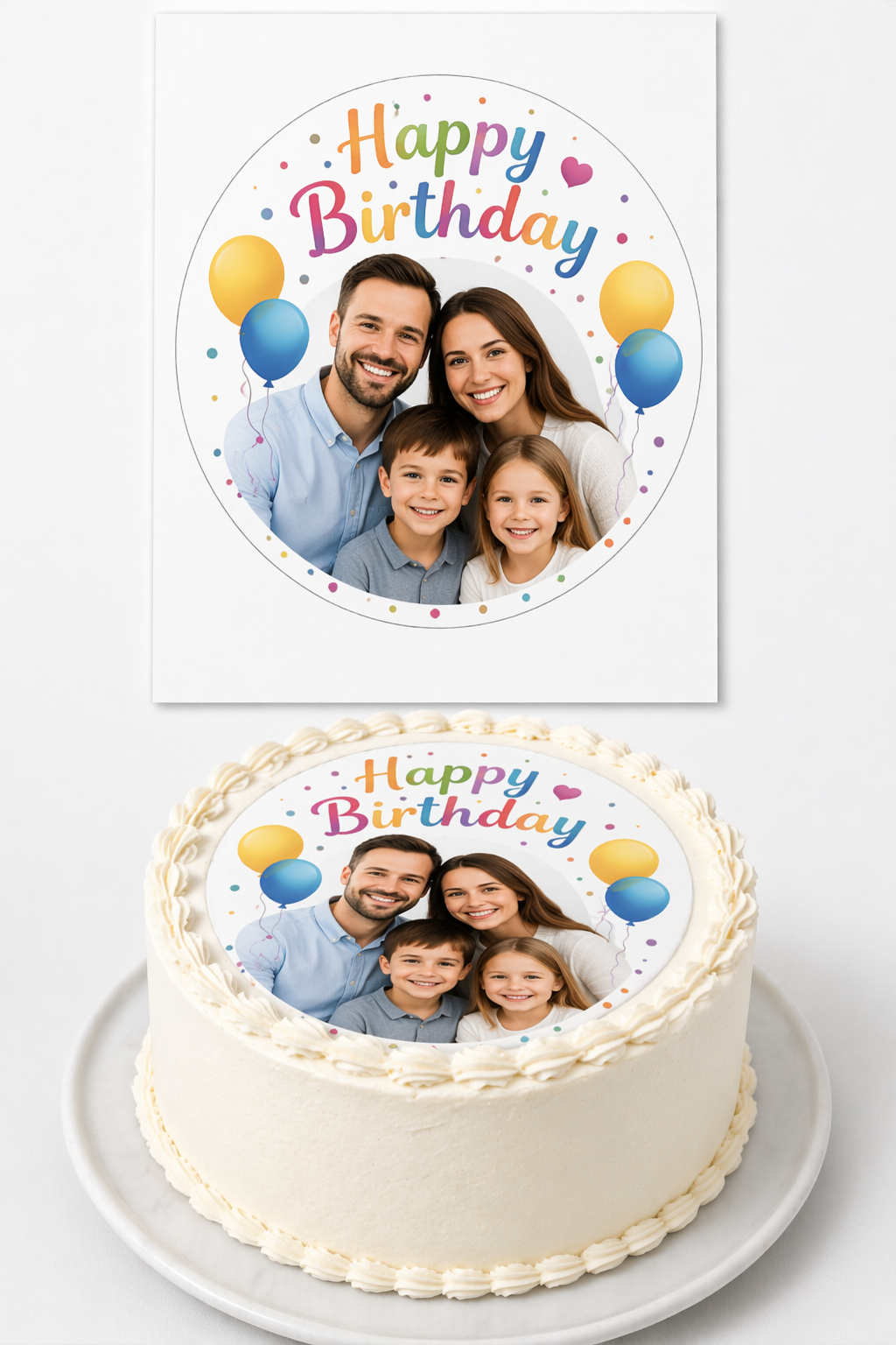 A4 Edible Icing Sheet – Cut Your Own Shape
